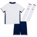 Camiseta Inglaterra Primera Equipación Replica Eurocopa 2024 para niños mangas cortas (+ Pantalones cortos)